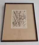 Švabinský Max, Orchidej, litografie